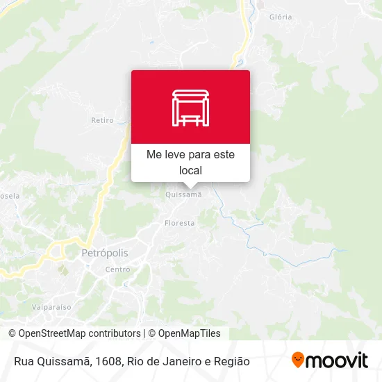 Rua Quissamã, 1608 mapa