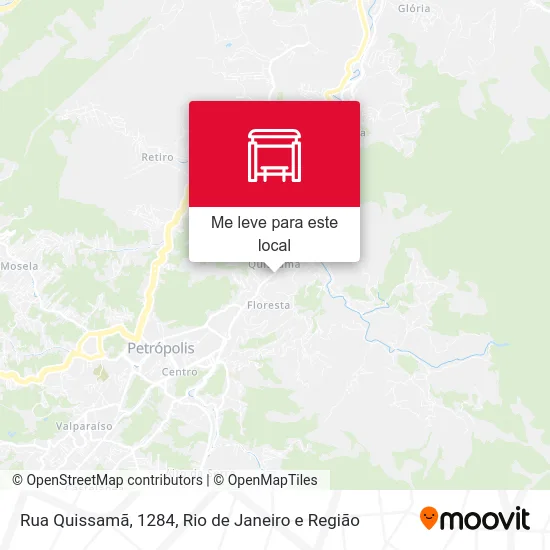 Rua Quissamã, 1284 mapa