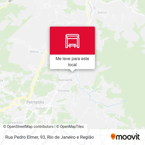 Rua Pedro Elmer, 93 mapa