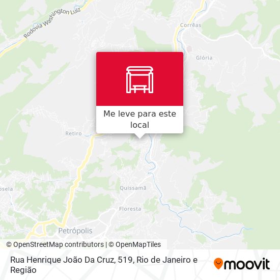 Rua Henrique João Da Cruz, 519 mapa