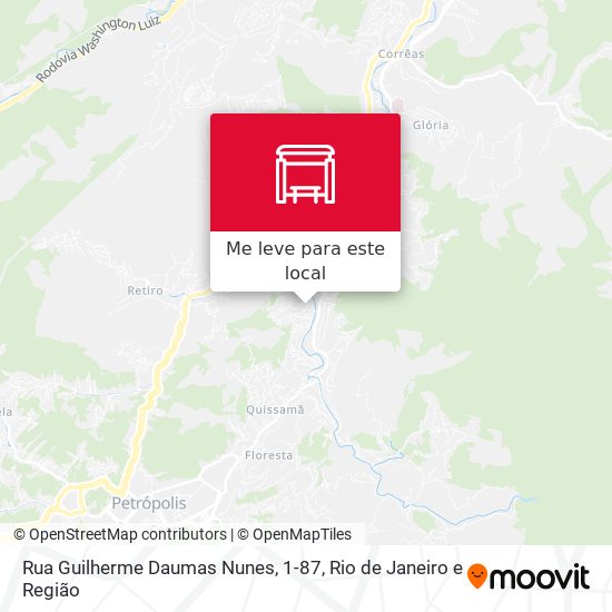 Rua Guilherme Daumas Nunes, 1-87 mapa