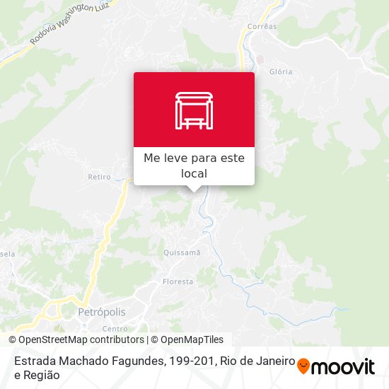 Estrada Machado Fagundes, 199-201 mapa