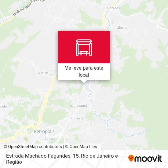 Estrada Machado Fagundes, 15 mapa