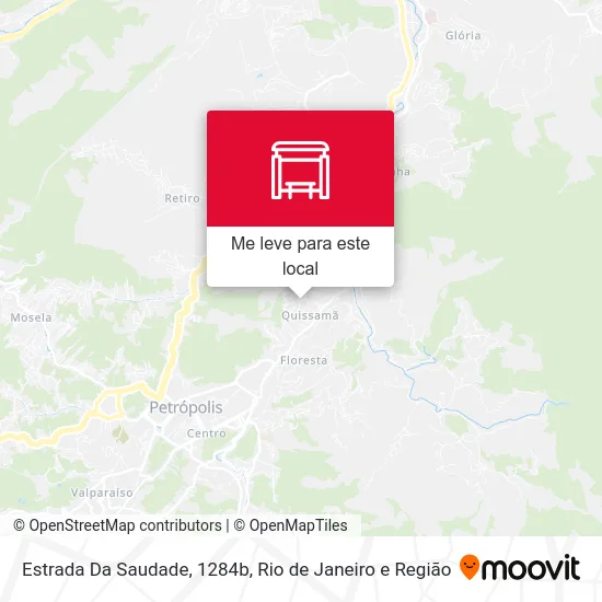 Estrada Da Saudade, 1284b mapa