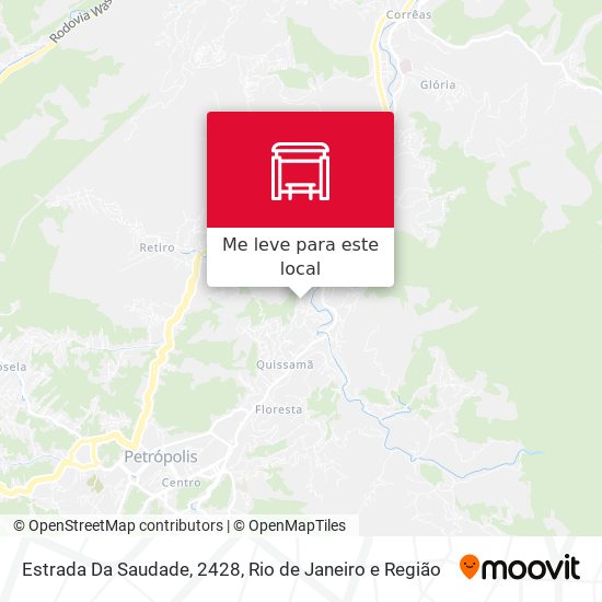 Estrada Da Saudade, 2428 mapa