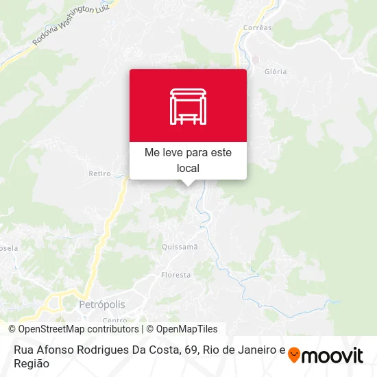 Rua Afonso Rodrigues Da Costa, 69 mapa