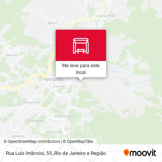Rua Luís Imbroisi, 55 mapa