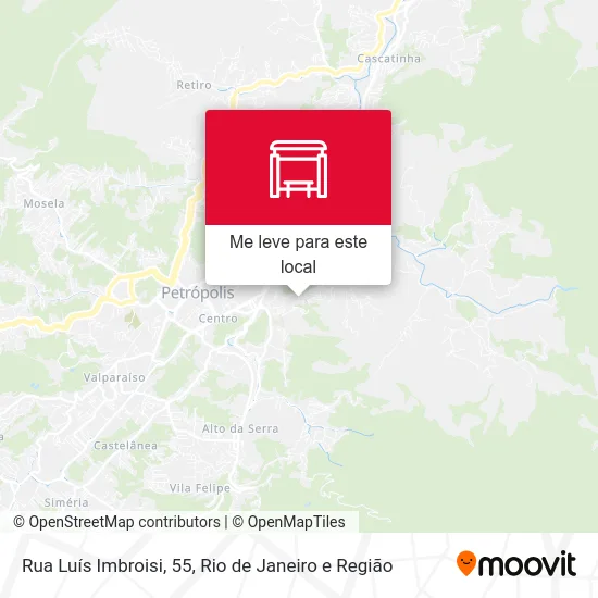 Rua Luís Imbroisi, 55 mapa