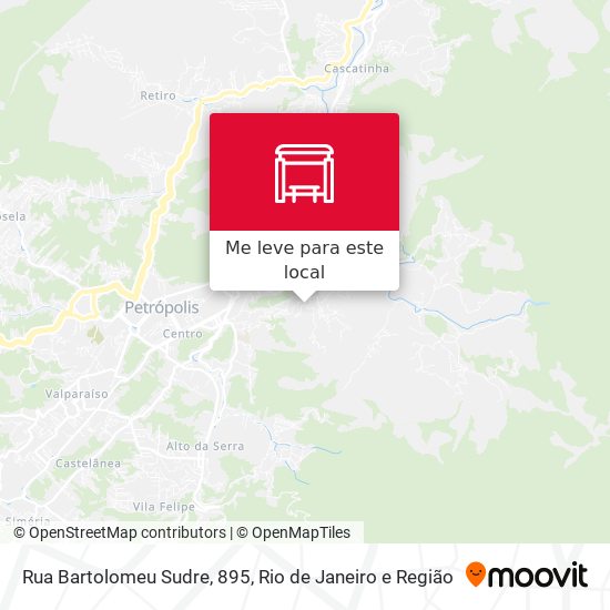 Rua Bartolomeu Sudre, 895 mapa