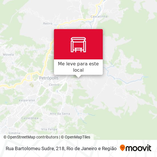 Rua Bartolomeu Sudre, 218 mapa
