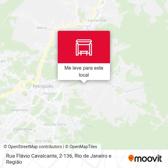 Rua Flávio Cavalcante, 2-136 mapa