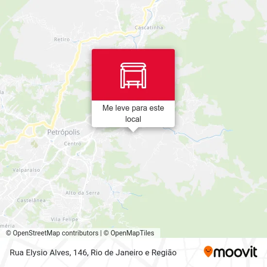 Rua Elysio Alves, 146 mapa