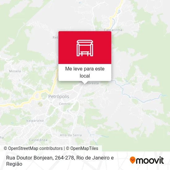 Rua Doutor Bonjean, 264-278 mapa