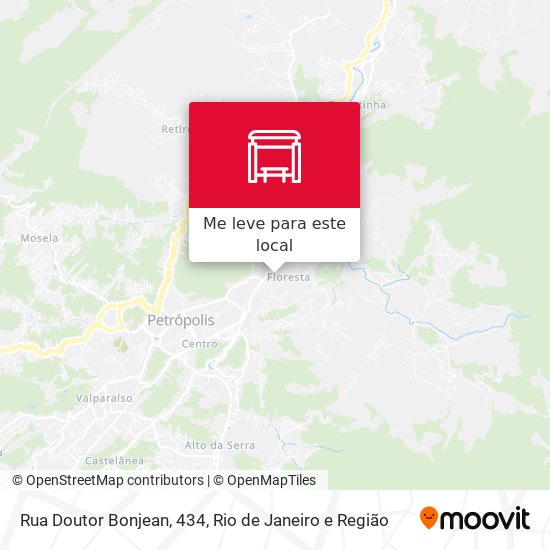 Rua Doutor Bonjean, 434 mapa