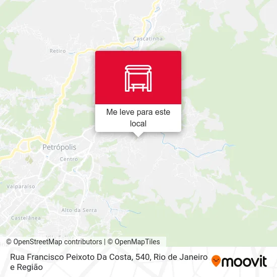 Rua Francisco Peixoto Da Costa, 540 mapa