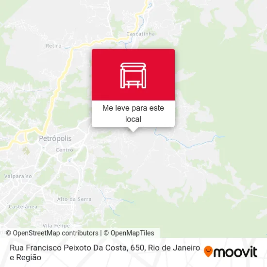 Rua Francisco Peixoto Da Costa, 650 mapa