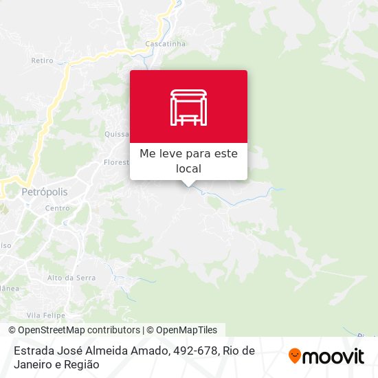 Estrada José Almeida Amado, 492-678 mapa