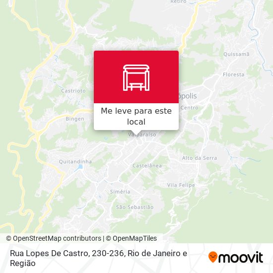 Rua Lopes De Castro, 230-236 mapa