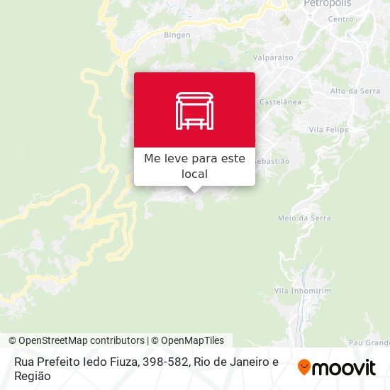 Rua Prefeito Iedo Fiuza, 398-582 mapa