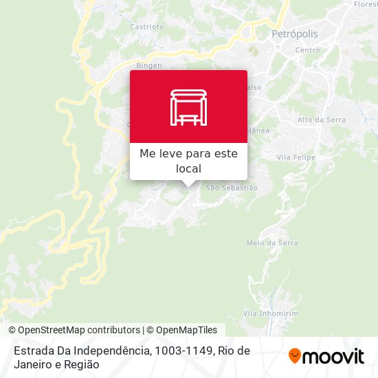 Estrada Da Independência, 1003-1149 mapa