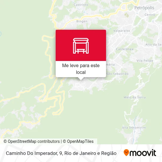 Caminho Do Imperador, 9 mapa