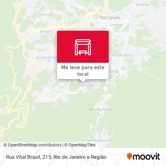 Rua Vital Brasil, 215 mapa