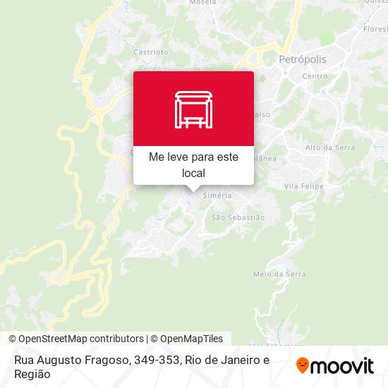 Rua Augusto Fragoso, 349-353 mapa