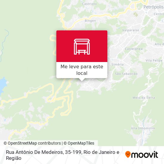 Rua Antônio De Medeiros, 35-199 mapa