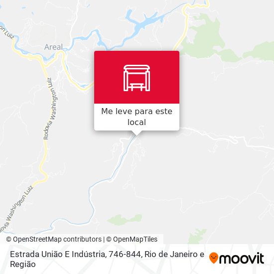 Estrada União E Indústria, 746-844 mapa