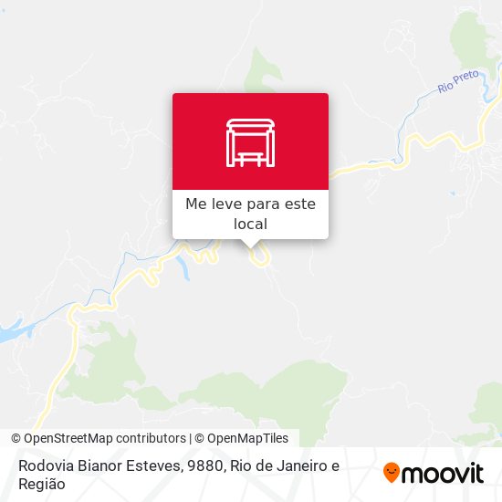 Rodovia Bianor Esteves, 9880 mapa