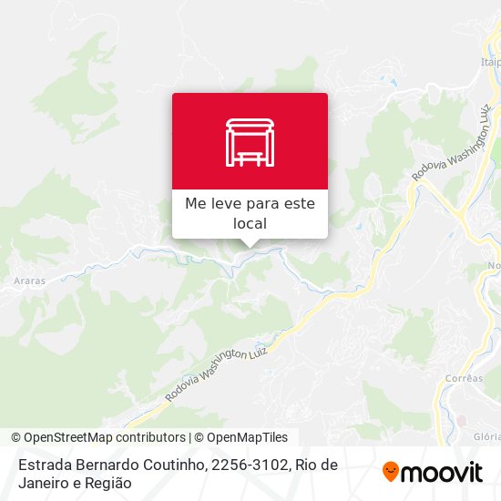 Estrada Bernardo Coutinho, 2256-3102 mapa