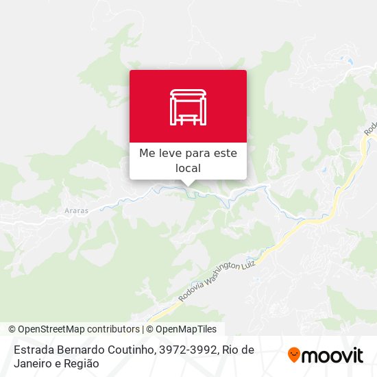 Estrada Bernardo Coutinho, 3972-3992 mapa