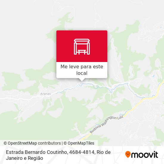 Estrada Bernardo Coutinho, 4684-4814 mapa