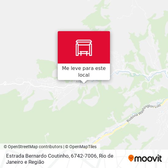 Estrada Bernardo Coutinho, 6742-7006 mapa