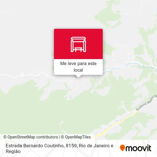 Estrada Bernardo Coutinho, 8159 mapa