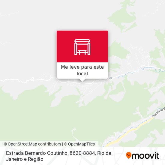 Estrada Bernardo Coutinho, 8620-8884 mapa