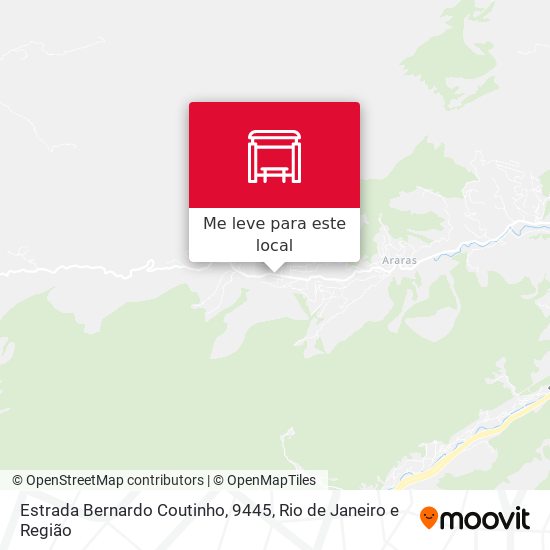 Estrada Bernardo Coutinho, 9445 mapa