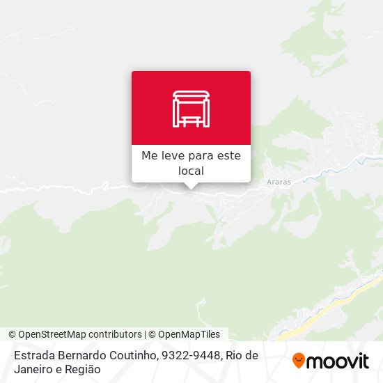 Estrada Bernardo Coutinho, 9322-9448 mapa