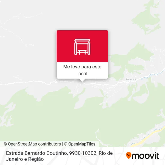 Estrada Bernardo Coutinho, 9930-10302 mapa