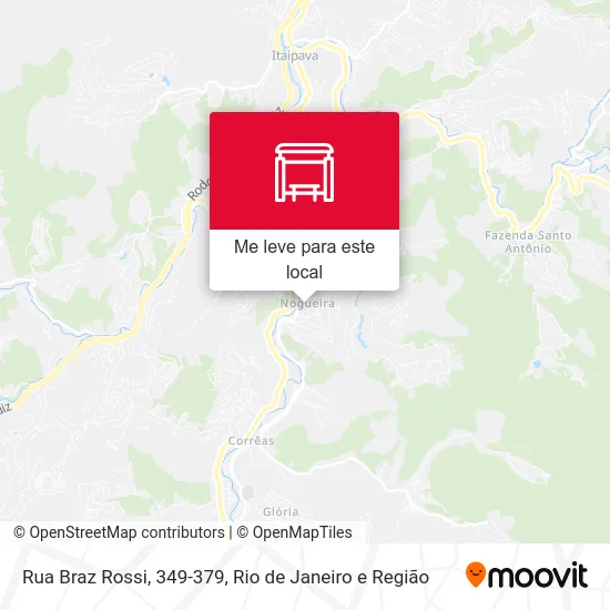 Rua Braz Rossi, 349-379 mapa