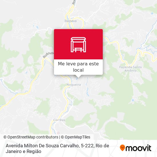 Avenida Milton De Souza Carvalho, 5-222 mapa