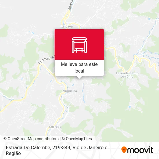 Estrada Do Calembe, 219-349 mapa