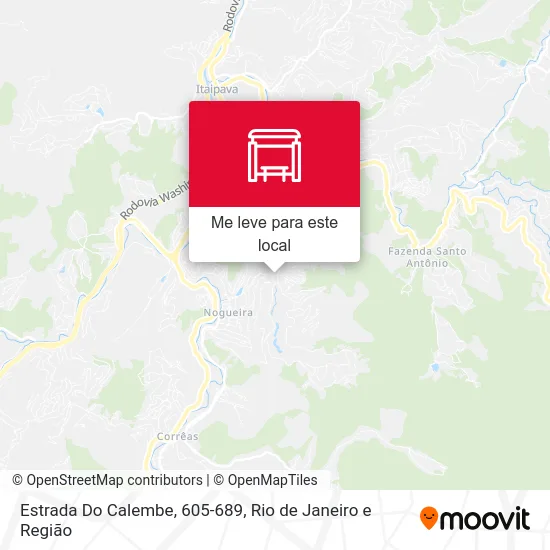 Estrada Do Calembe, 605-689 mapa