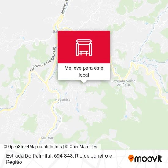 Estrada Do Palmital, 694-848 mapa