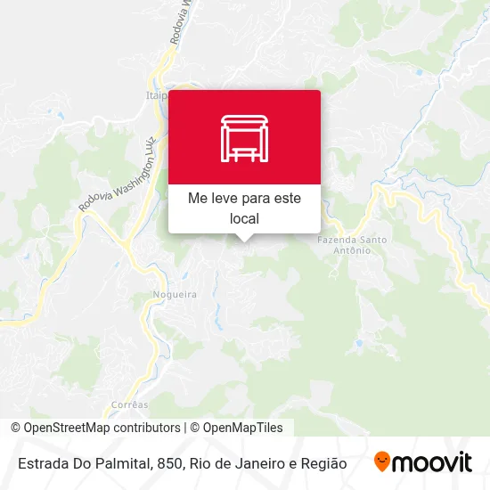 Estrada Do Palmital, 850 mapa