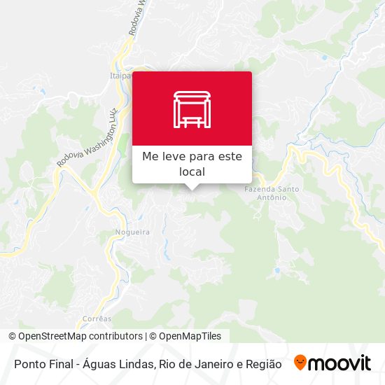 Ponto Final - Águas Lindas mapa