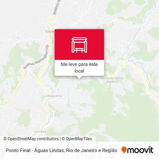 Ponto Final - Águas Lindas mapa
