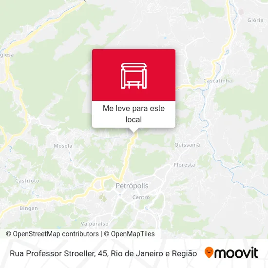 Rua Professor Stroeller, 45 mapa