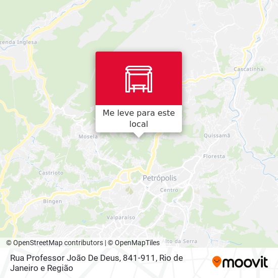 Rua Professor João De Deus, 841-911 mapa