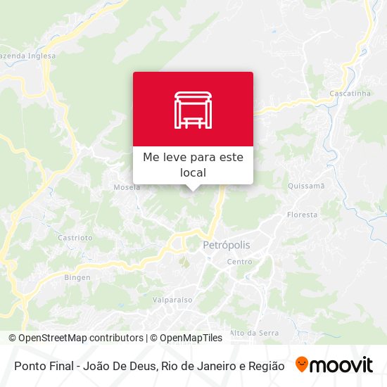 Ponto Final - João De Deus mapa